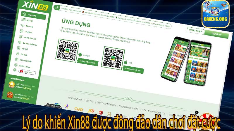 Lý do khiến Xin88 được đông đảo dân chơi đặt cược